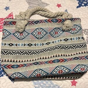 Bohemian Patterned Tote Bag